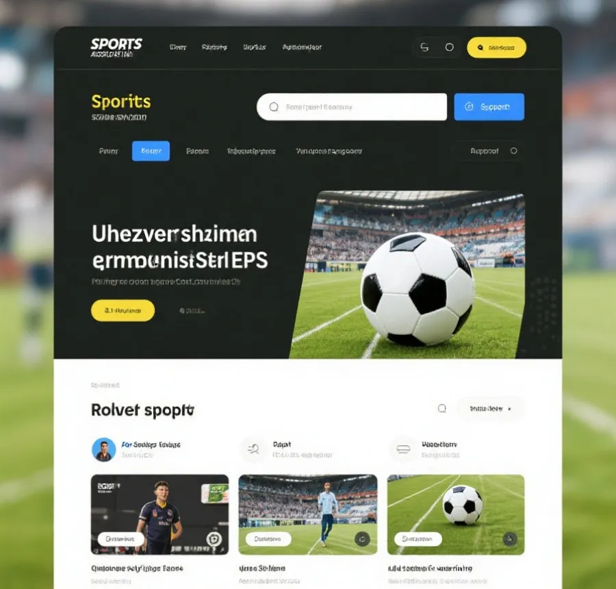 世界杯平台页面模块整合示意图